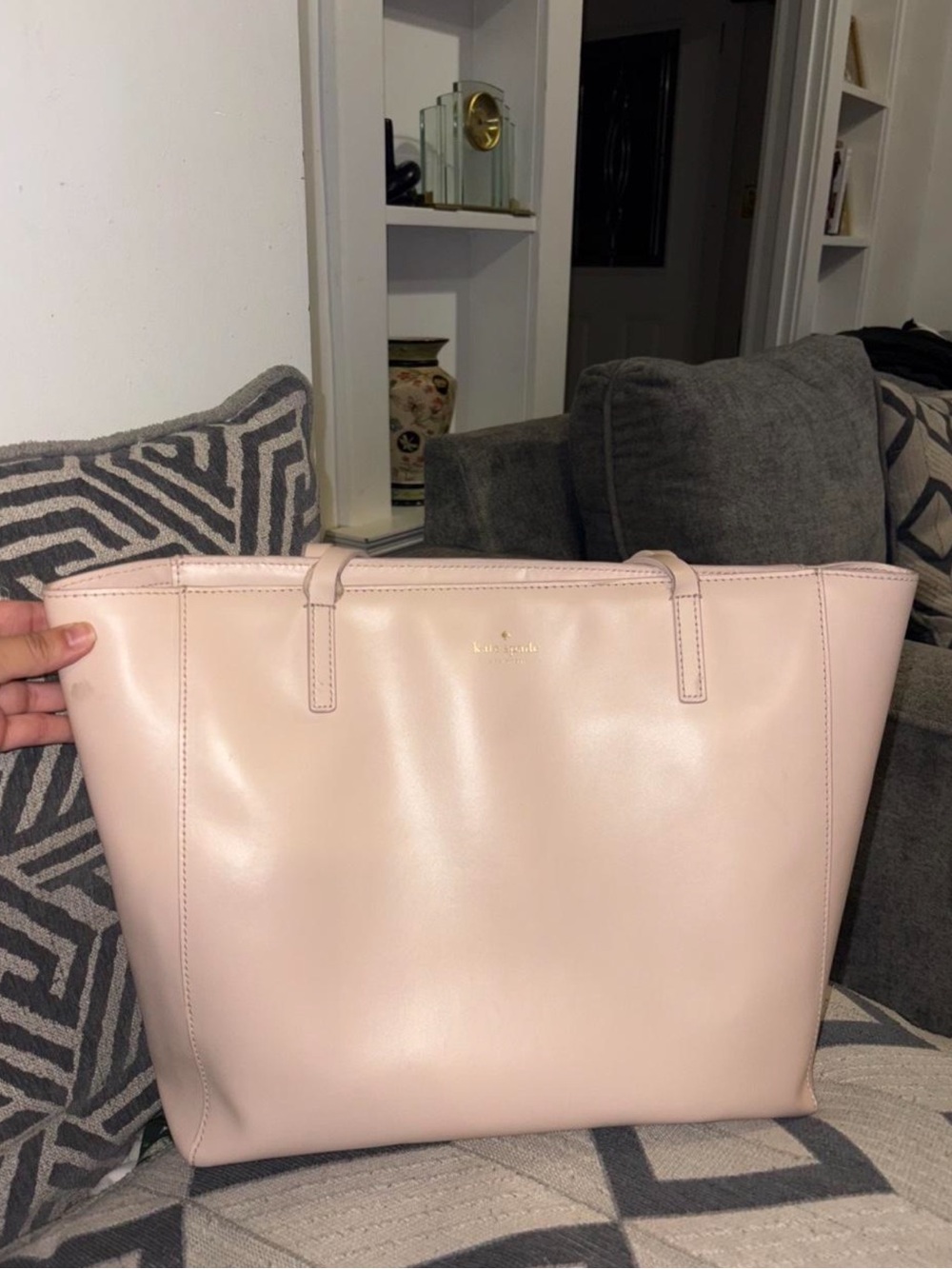 kate spade Pale Blush Leather Tote